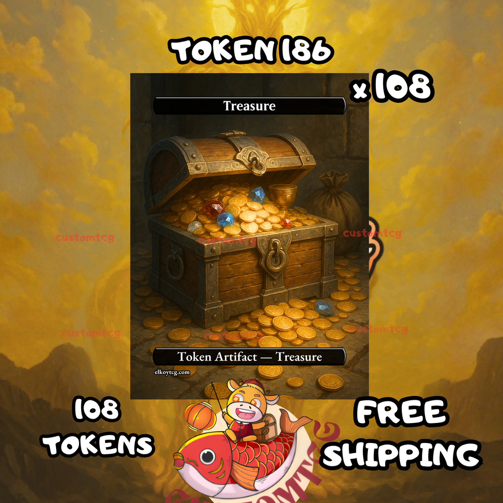 Treasure token 108 copies - S186
