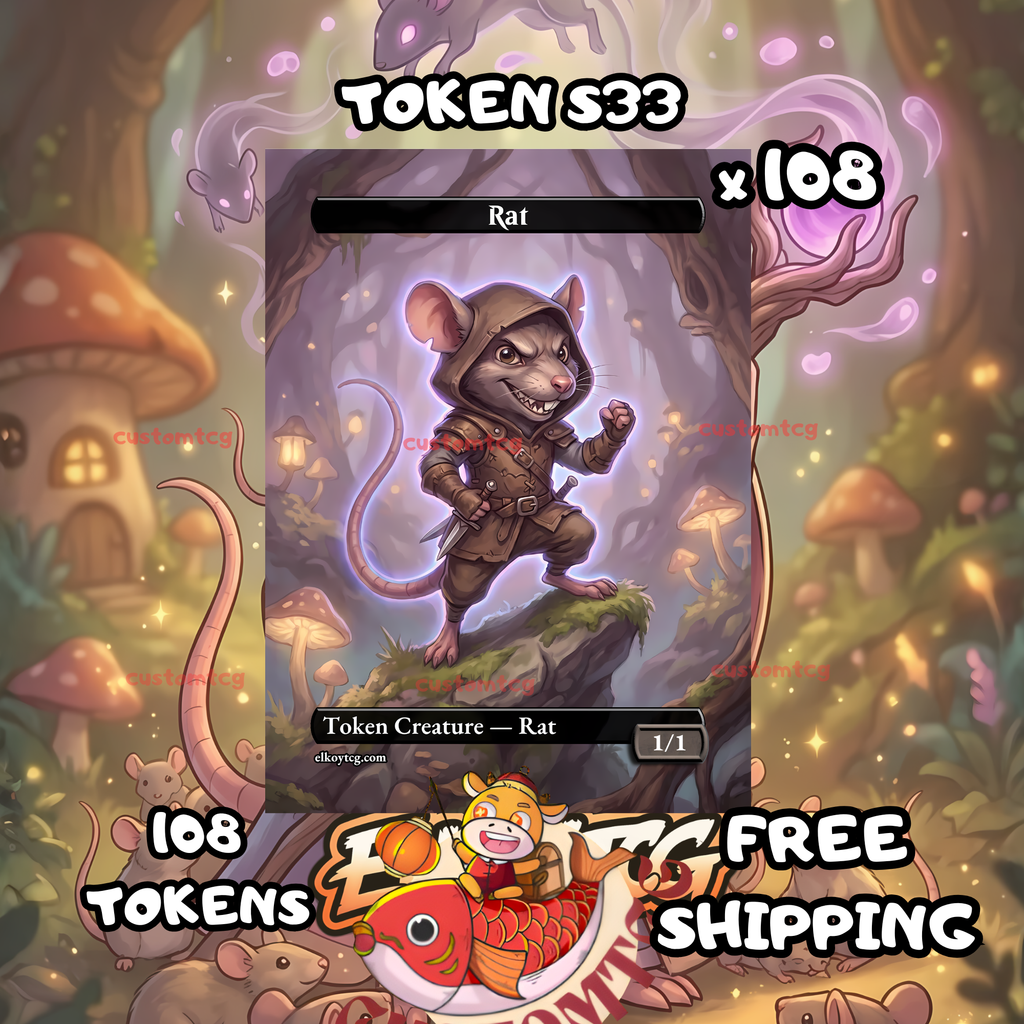 Rat 1-1 black 108 copies - S33