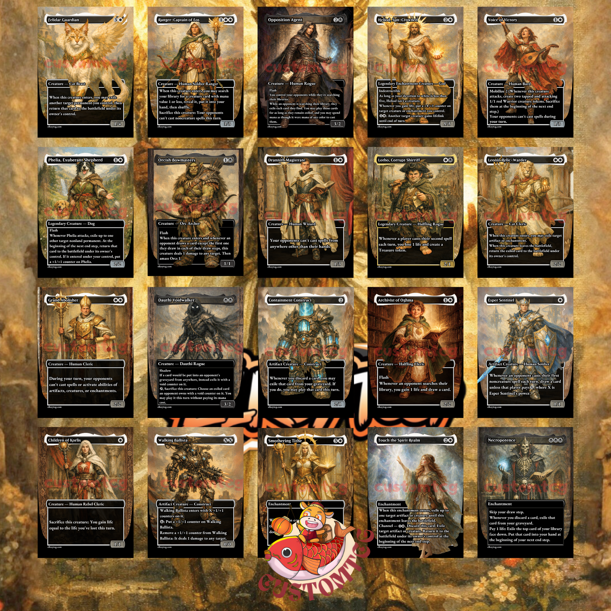Ketramose, the New Dawn Custom Commander Deck — Exile and Graveyard Synergy | Fantasy Art Proxy Deck