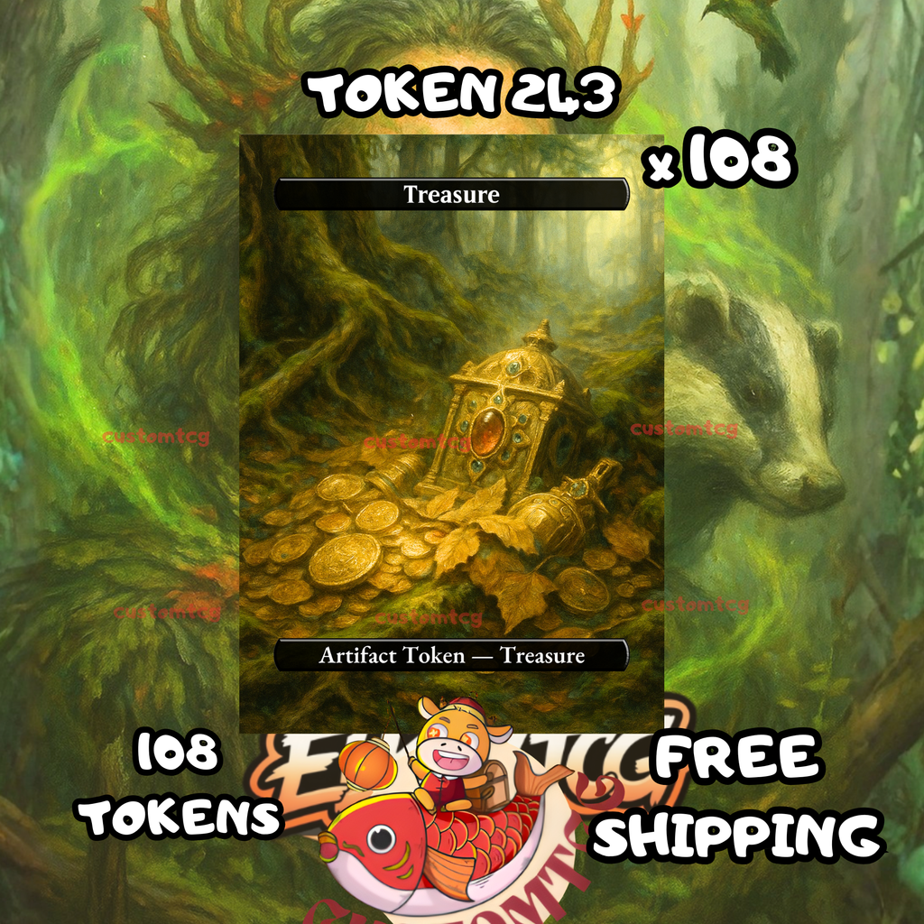 Treasure token 108 copies - S243
