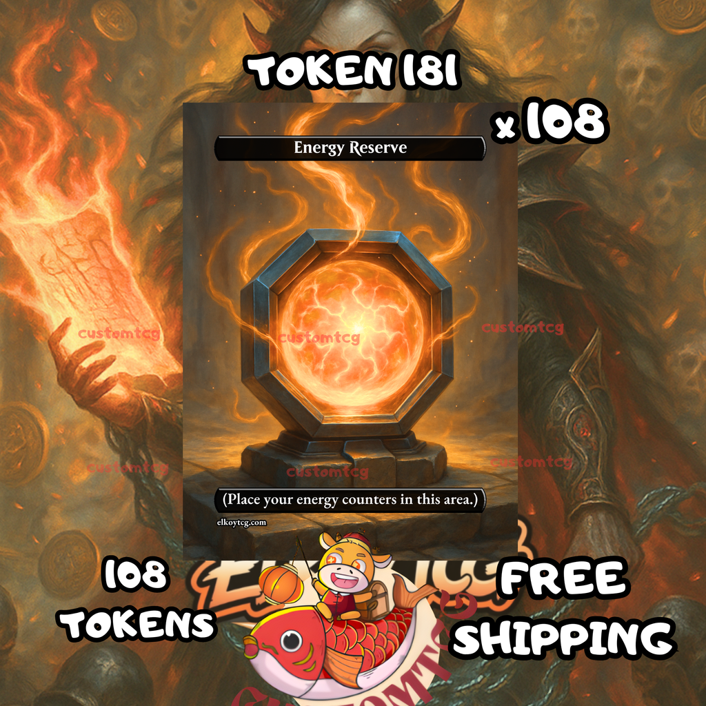Energy reserve token 108 copies - S181
