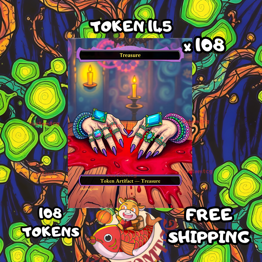 Treasure token 108 copies - S145