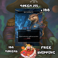 Ral crackling wit token emblem 108 copies - S215