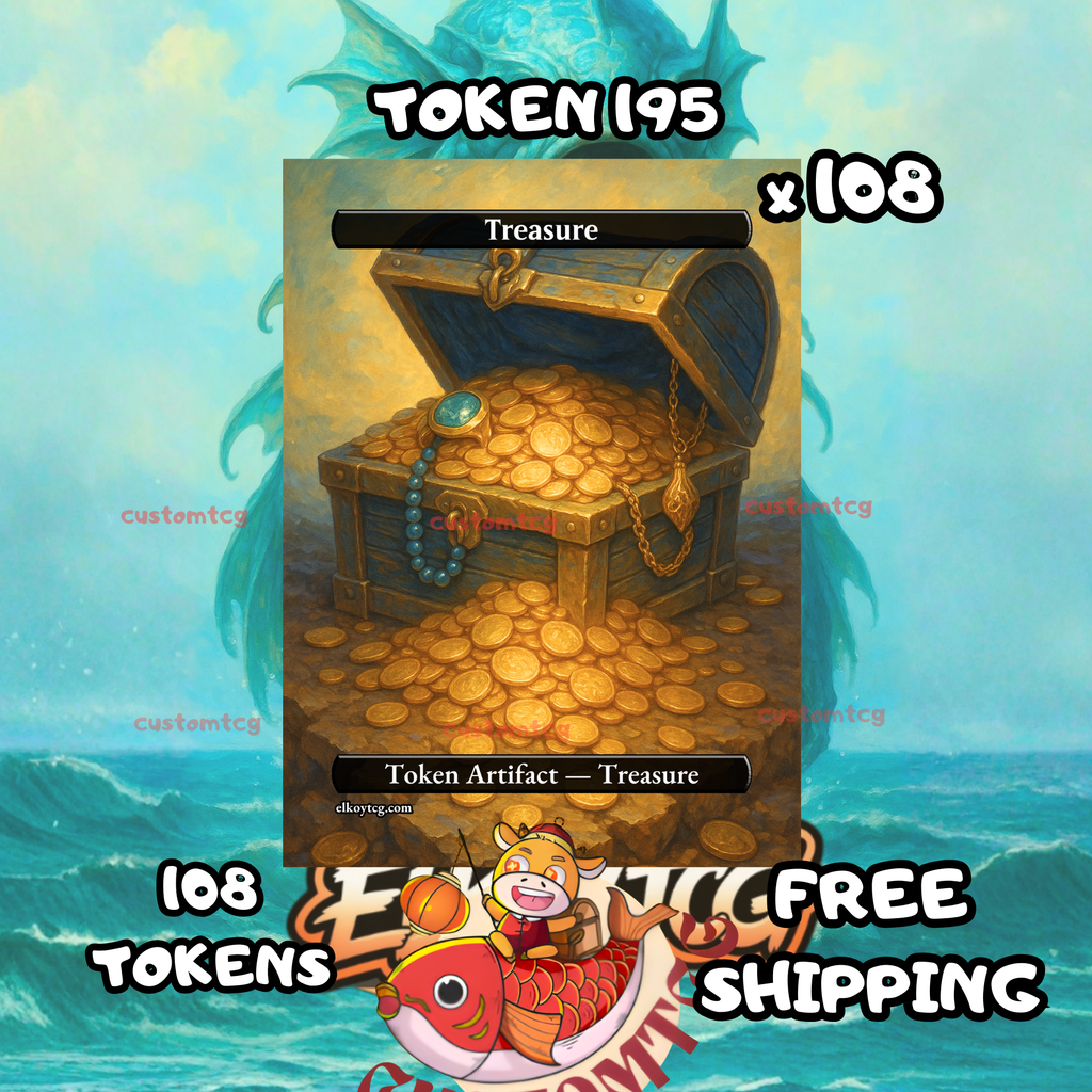 Treasure token 108 copies - S195