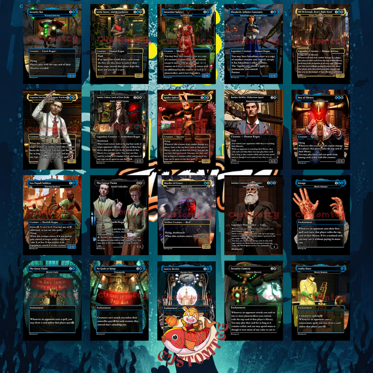 Bioshock Custom Deck | Dimir Theft, Control & Combo