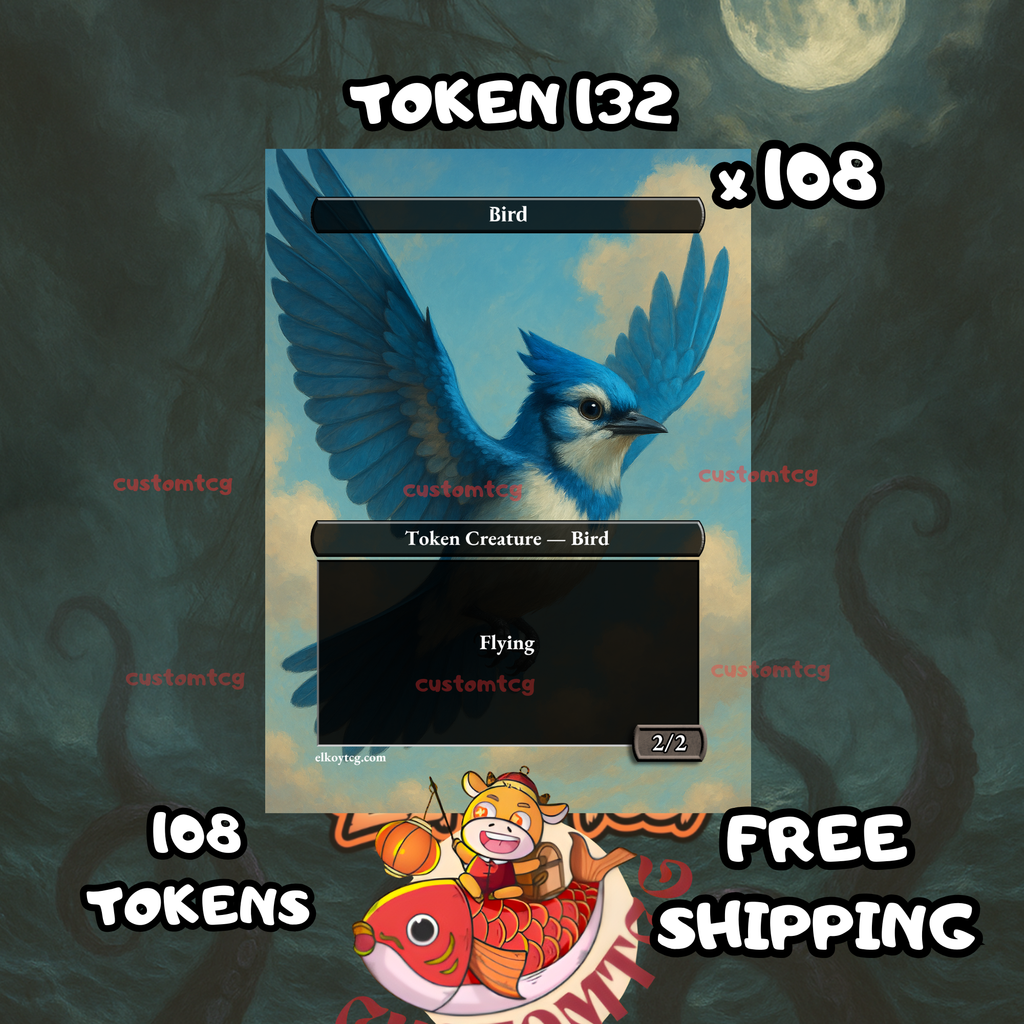 Bird token 2-2 108 copies - S132