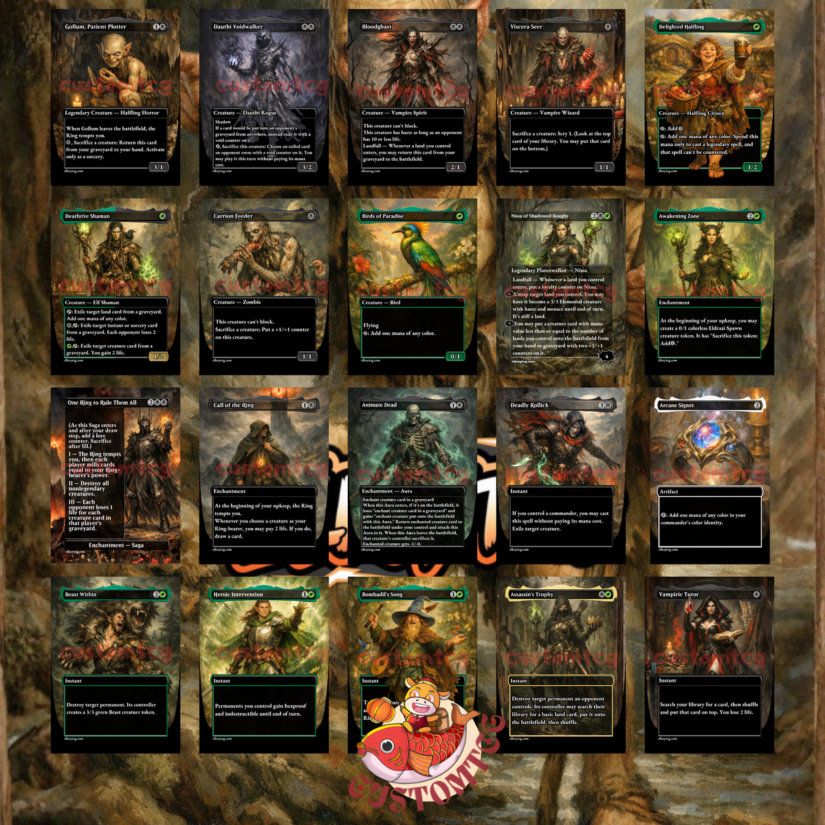 Sméagol, Helpful Guide Custom Deck Graveyard advantage