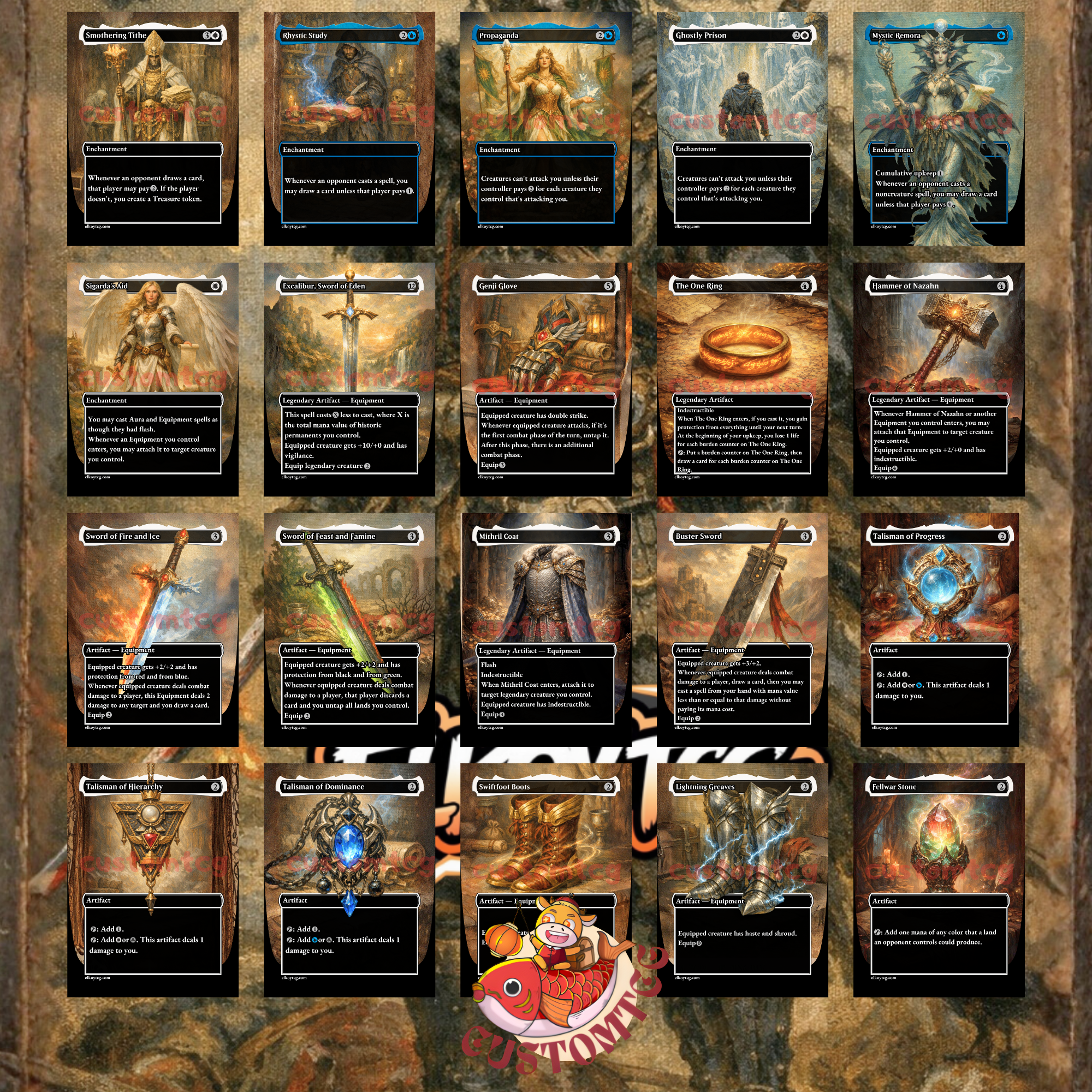 Jin Sakai, Ghost of Tsushima Custom Commander Deck — Samurai Rogue | Stealth | Fantasy Art Proxy Deck