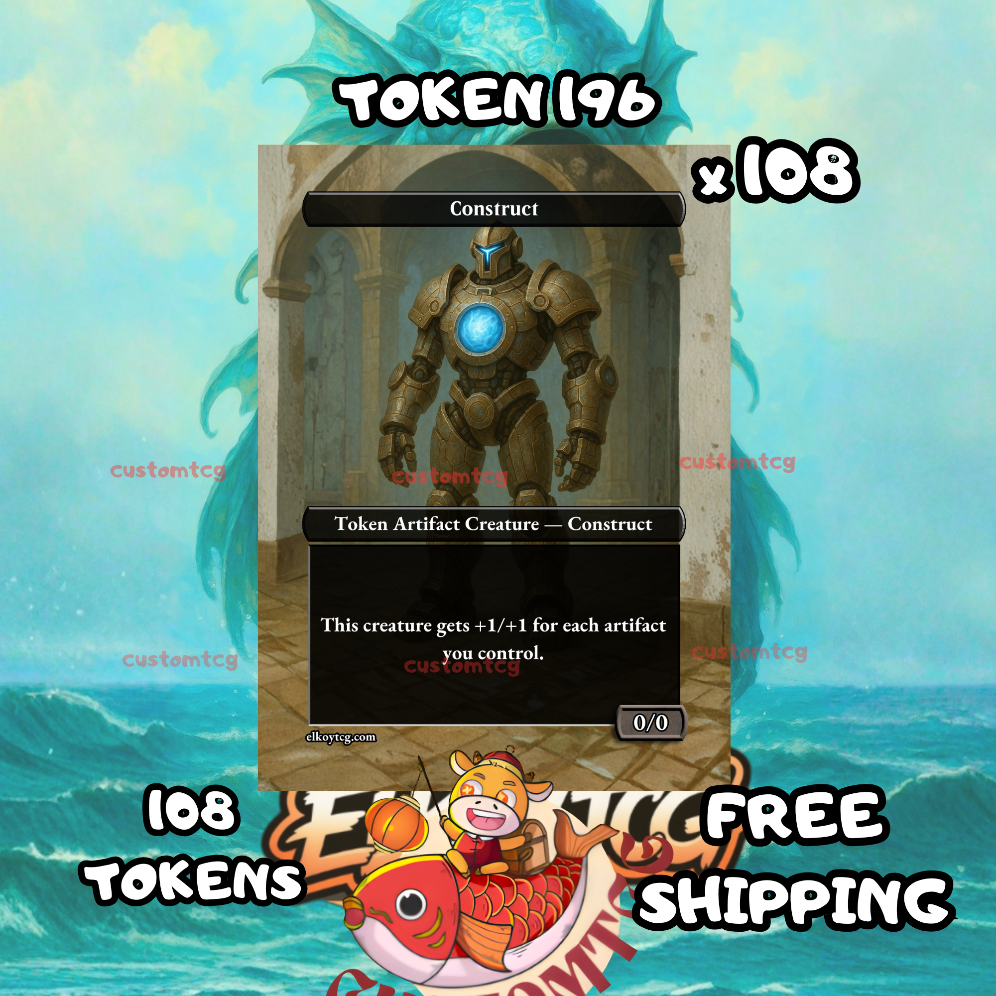 Construct token 0-0 108 copies - S196