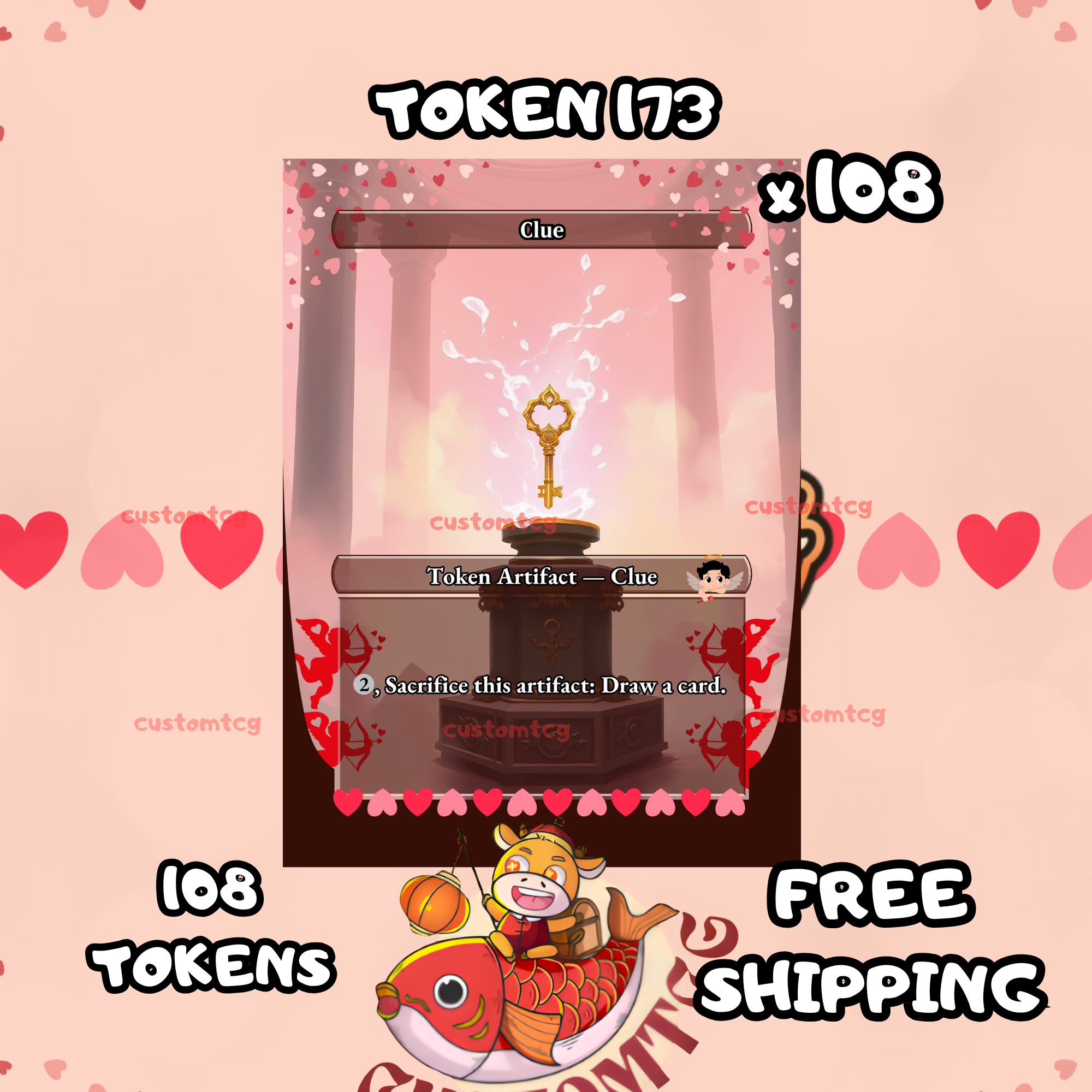 Clue token 108 copies - S173