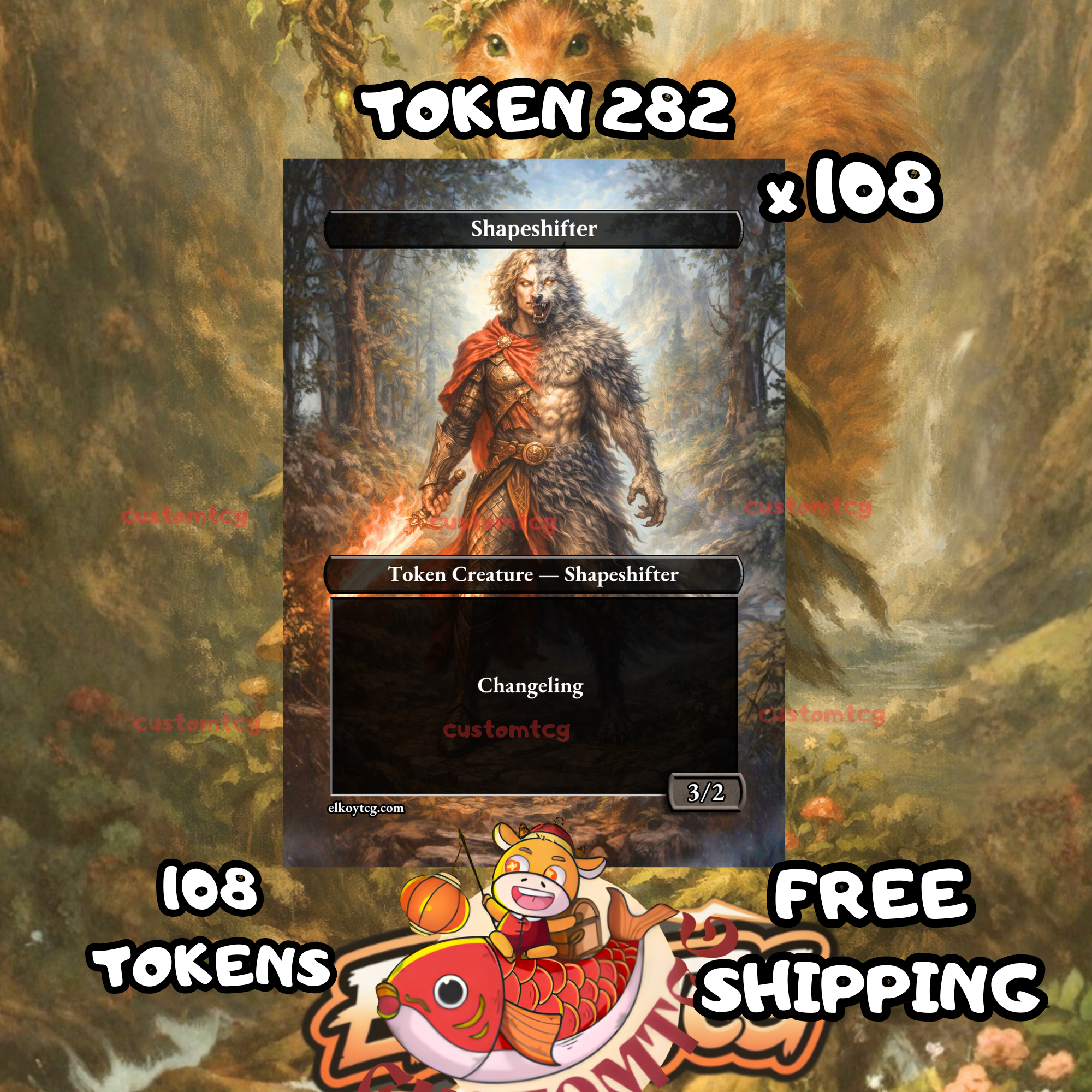 Shapesifter token 3-2 108 copies - S282