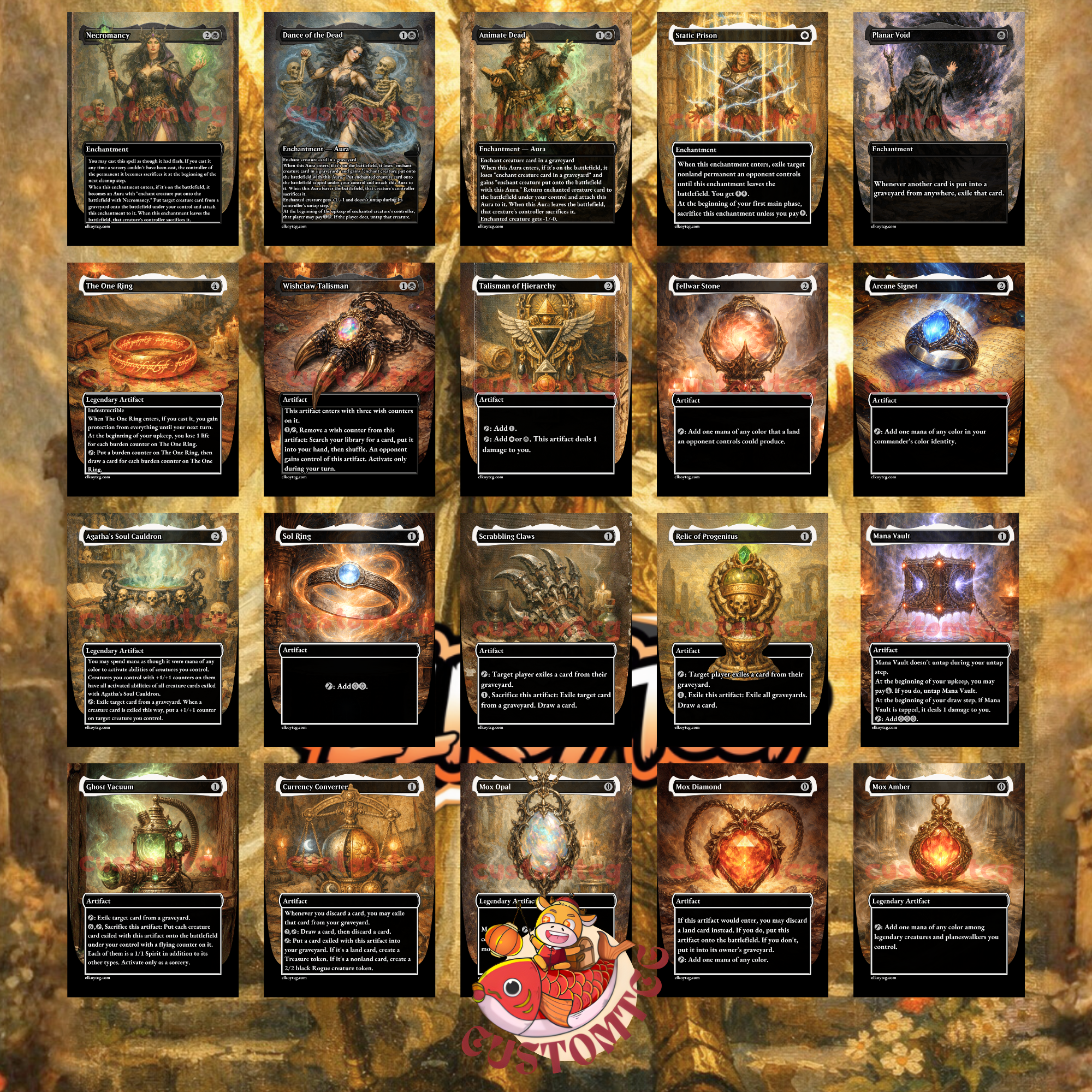 Ketramose, the New Dawn Custom Commander Deck — Exile and Graveyard Synergy | Fantasy Art Proxy Deck