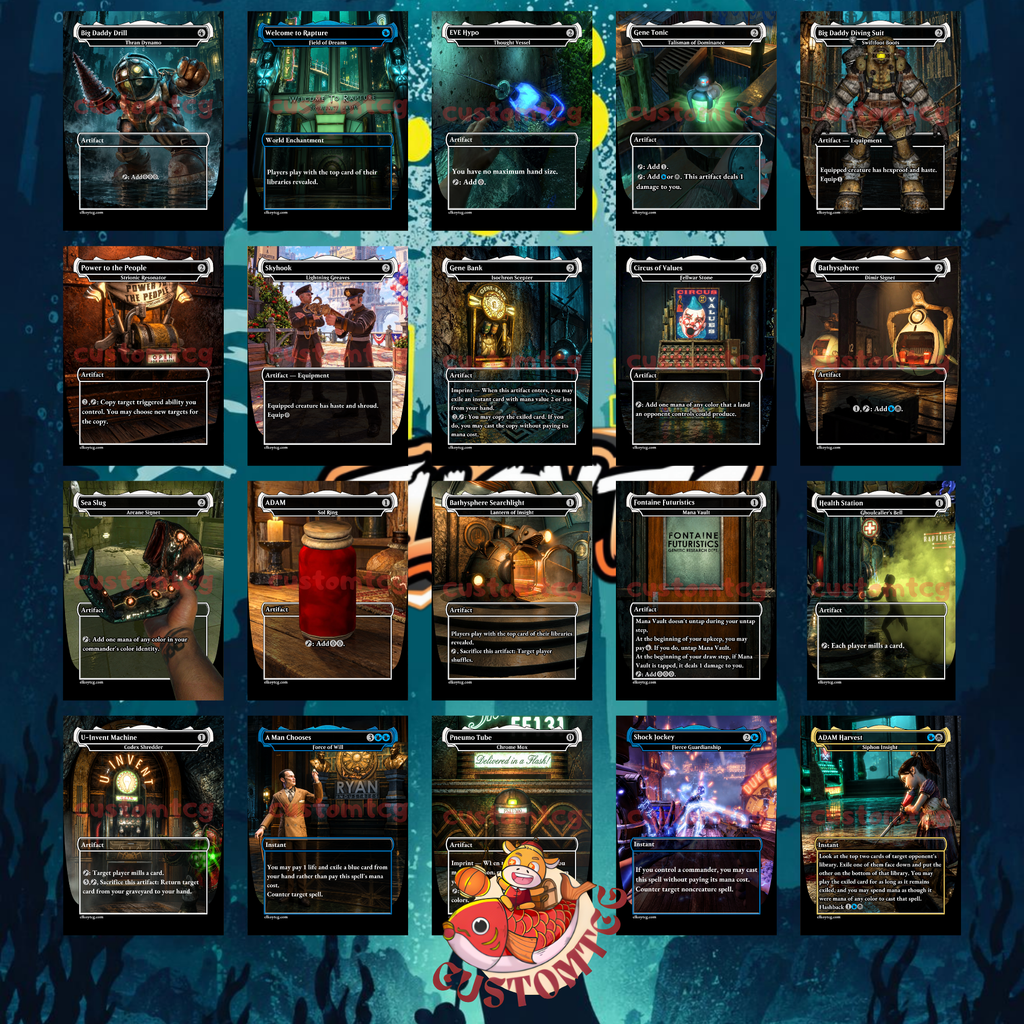 Bioshock Custom Deck | Dimir Theft, Control & Combo