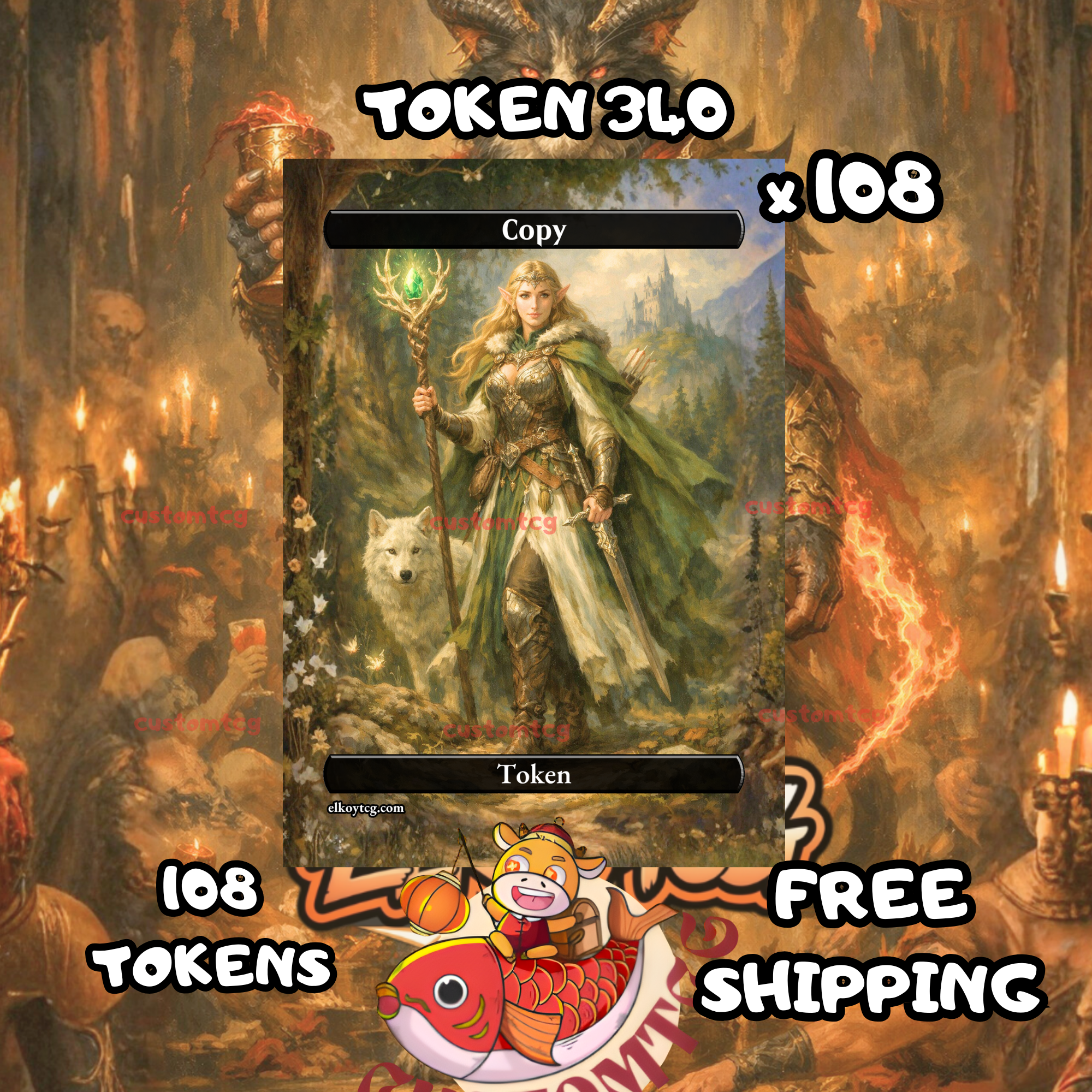 Copy token 108 copies - S340