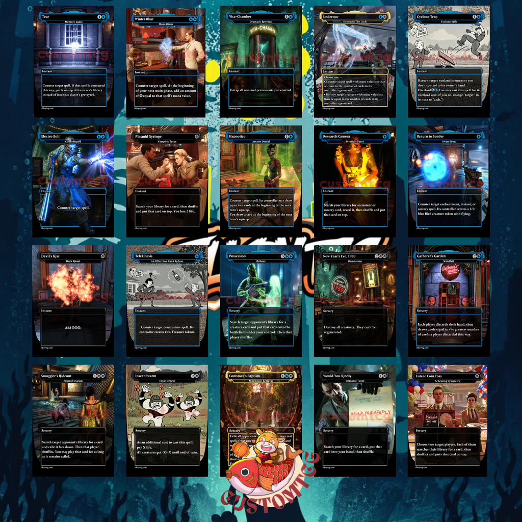 Bioshock Custom Deck | Dimir Theft, Control & Combo