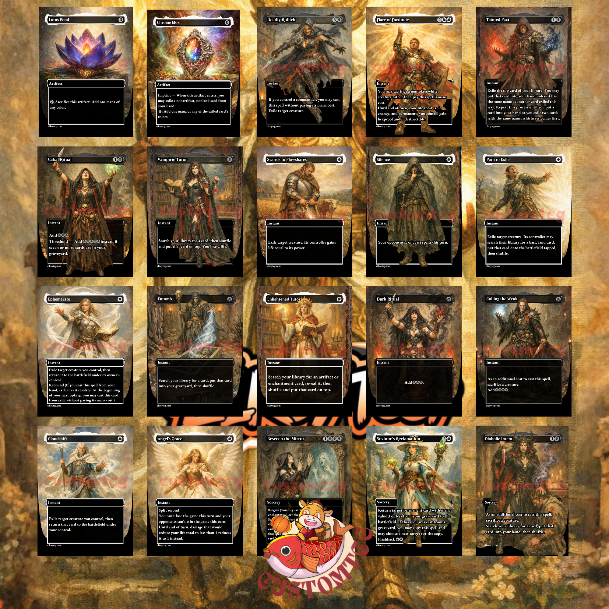 Ketramose, the New Dawn Custom Commander Deck — Exile and Graveyard Synergy | Fantasy Art Proxy Deck