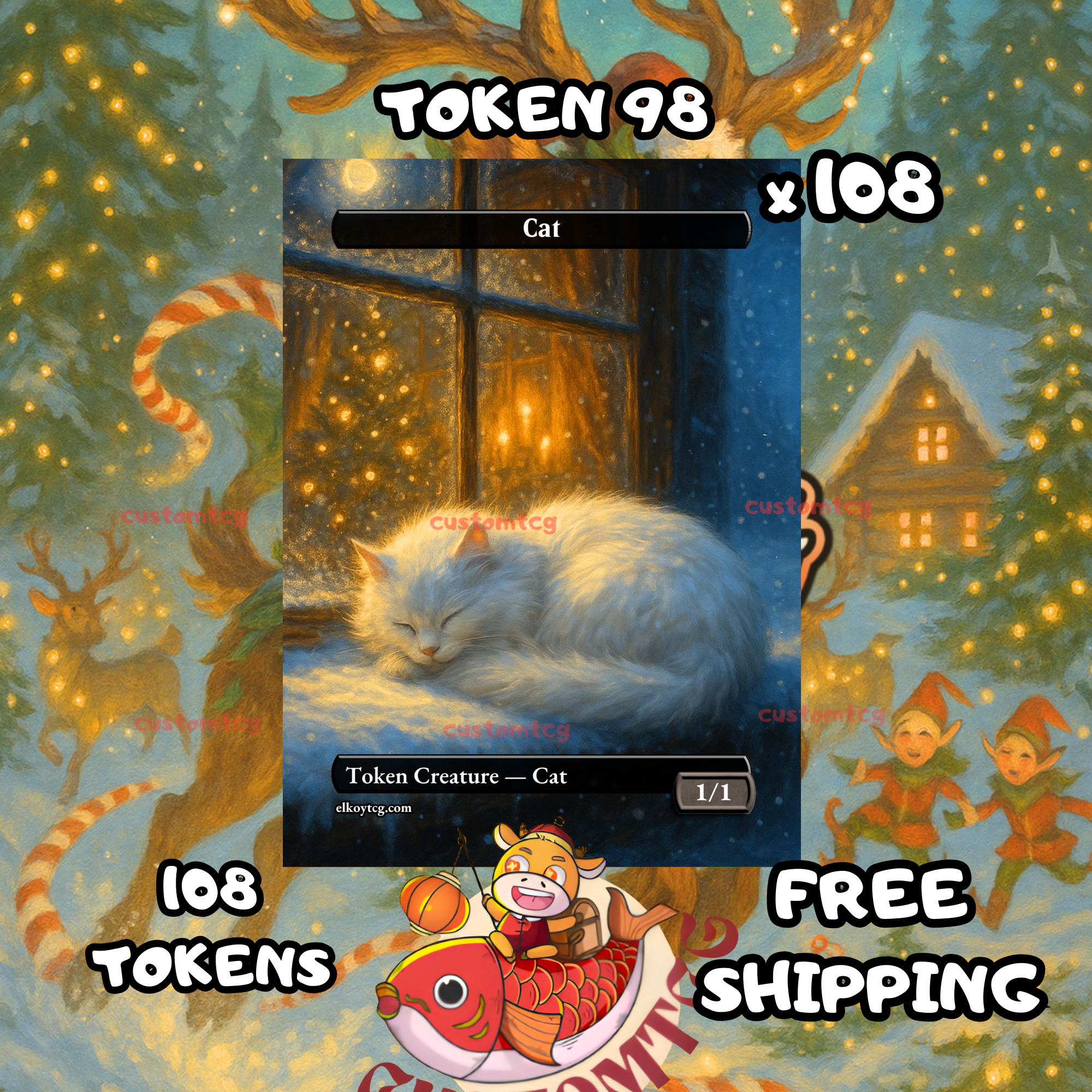 Cat token 1-1 108 copies - S98
