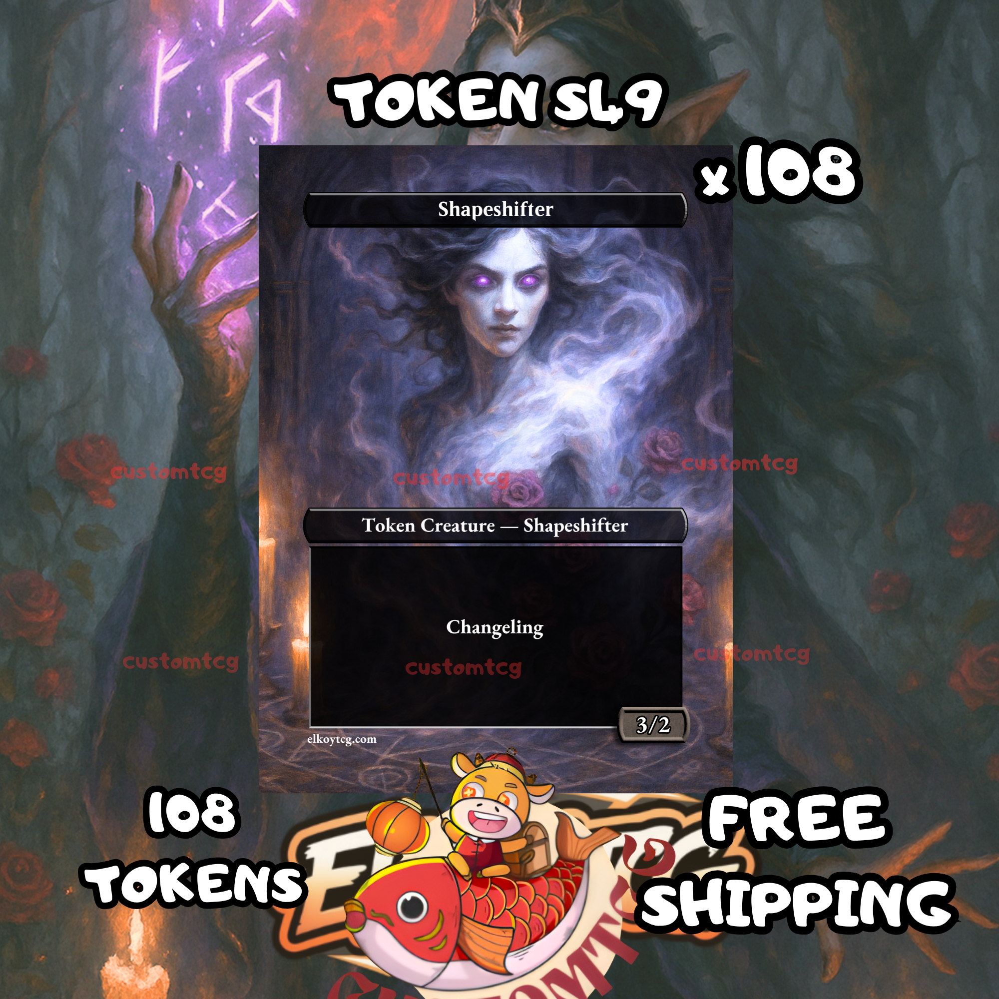 Shapeshifter token 3-2 108 copies - S49