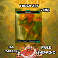 Dinosaur token x-x 108 copies - S235
