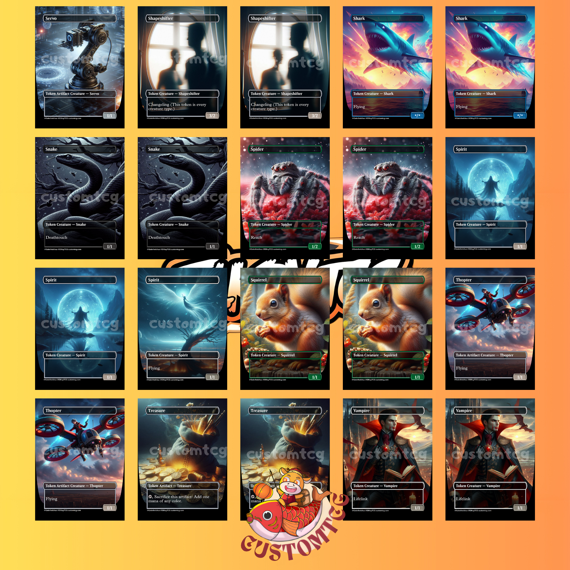 Welcome pack V2 - Token Set 02W