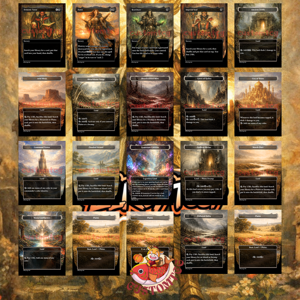 Ketramose, the New Dawn Custom Commander Deck — Exile and Graveyard Synergy | Fantasy Art Proxy Deck
