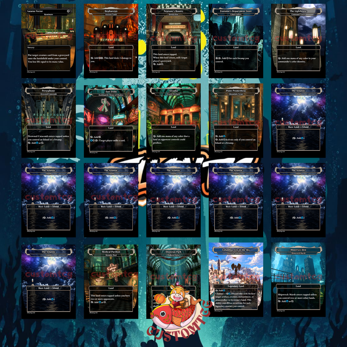 Bioshock Custom Deck | Dimir Theft, Control & Combo