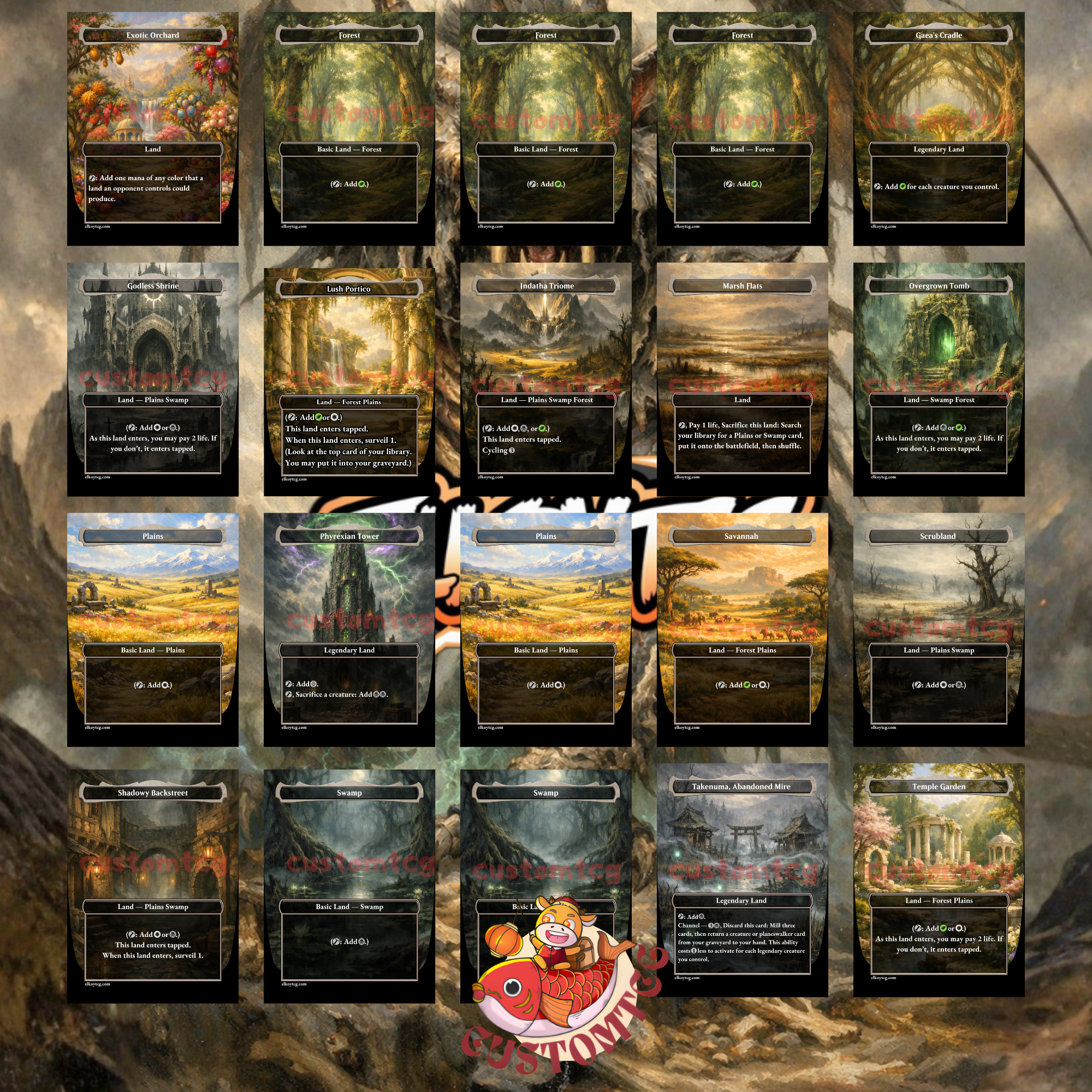 Nethroi Apex of Death Commander Deck | 100 Custom Cards + Tokens | Fantasy Art | Mutate Graveyard Abzan White Black Green Deck