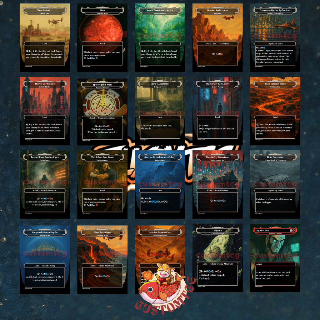 Fire Lord Azula — Cowboy Bebop Custom Deck