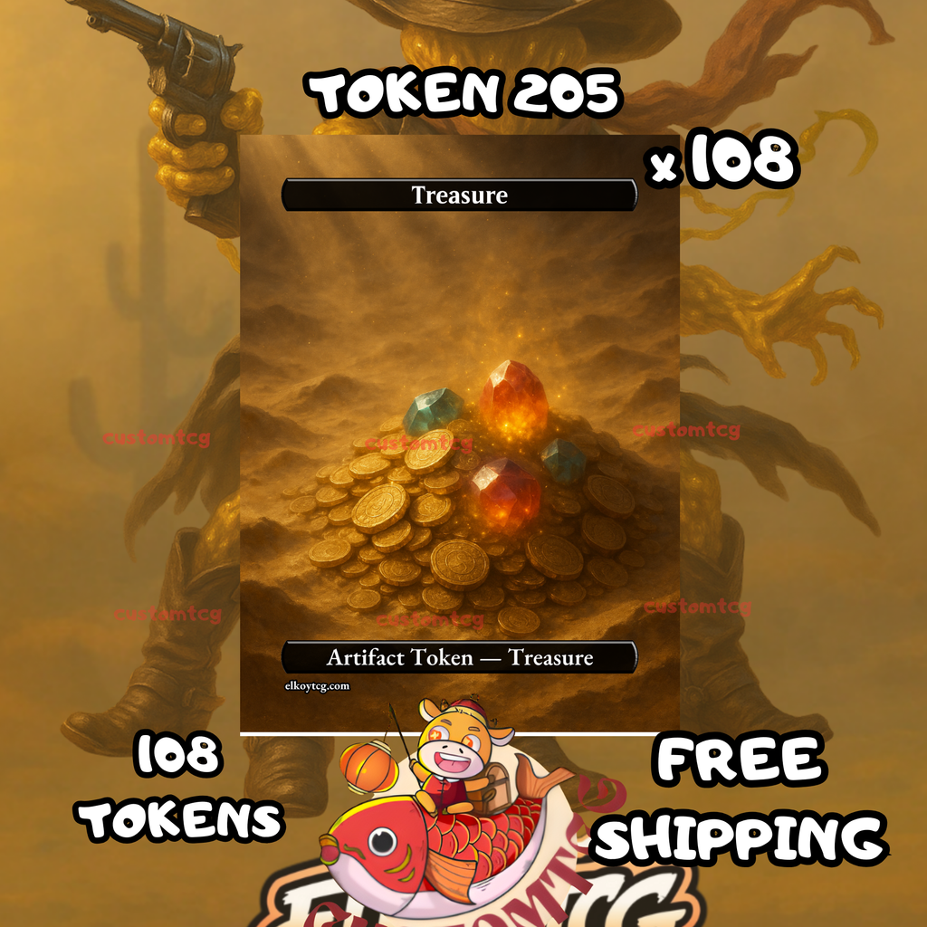 Treasure token 108 copies - S205