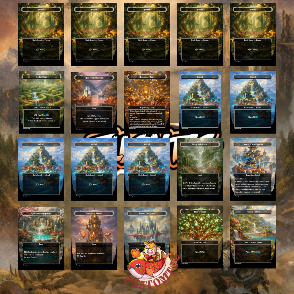 Aloy Savior of Meridian Commander Deck | 100 Custom Cards + Tokens | Sci-Fi Fantasy Art | Simic Artifact Discover