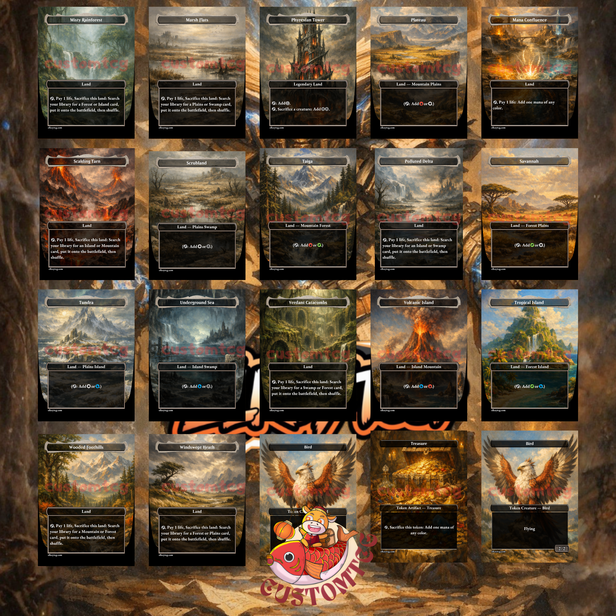 Codie Vociferous Codex Commander Deck | 100 Custom Cards + Tokens | Arcane Fantasy Art | 5-Color Storm Combo cEDH