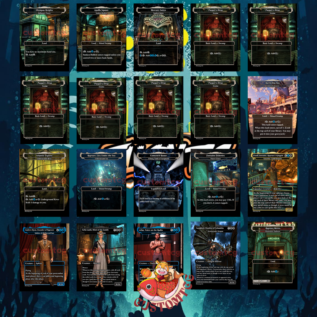 Bioshock Custom Deck | Dimir Theft, Control & Combo