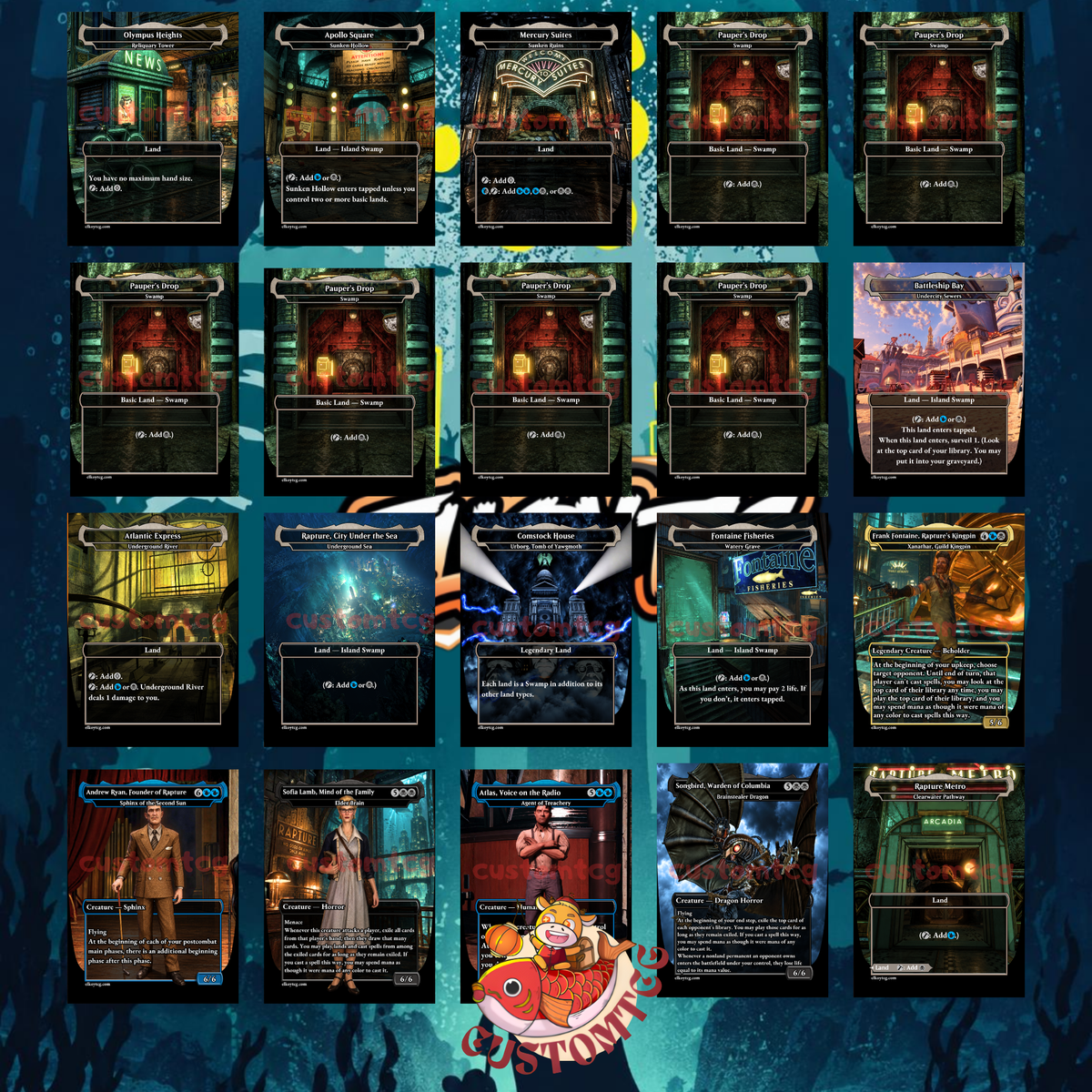 Bioshock Custom Deck | Dimir Theft, Control & Combo