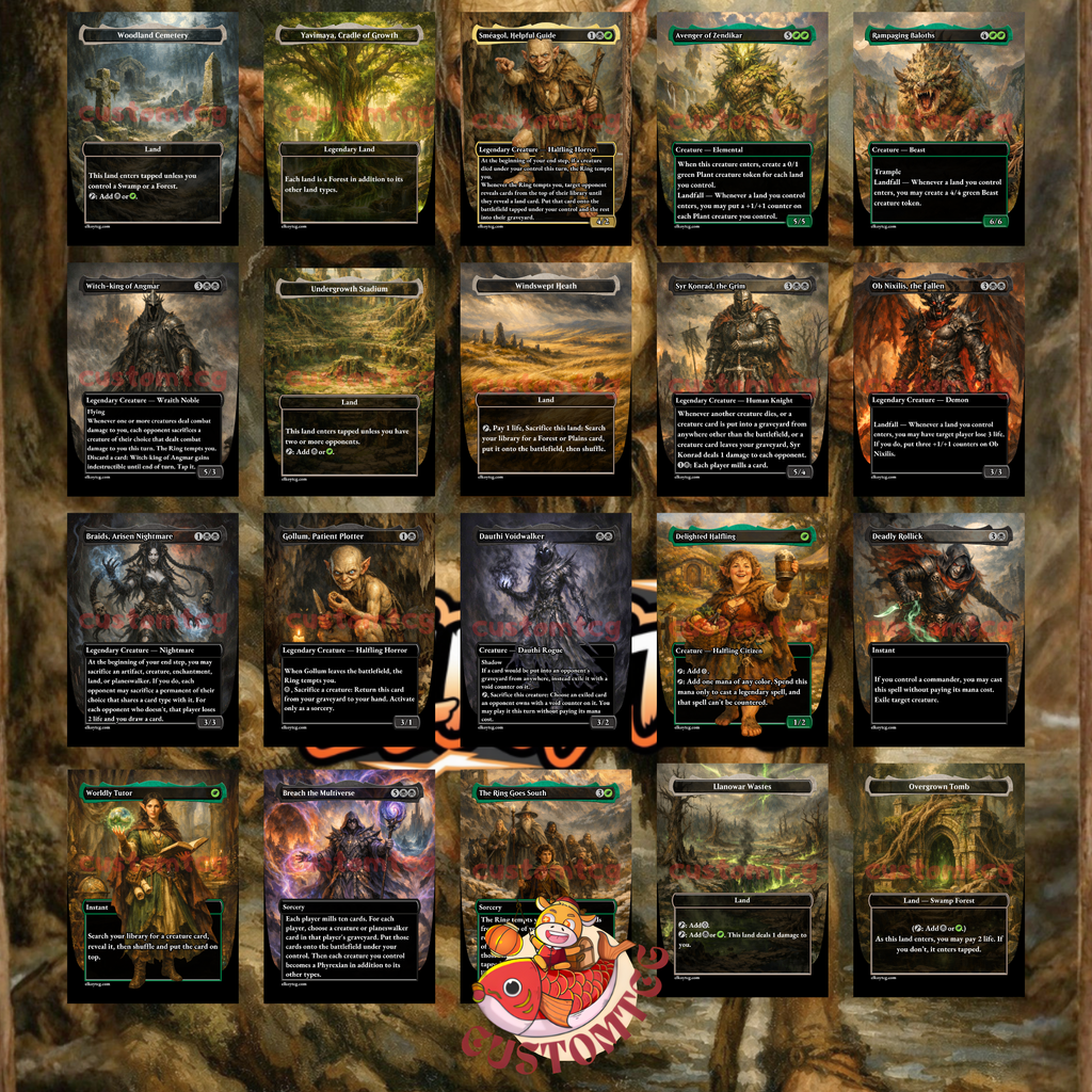 Sméagol, Helpful Guide Custom Deck Graveyard advantage