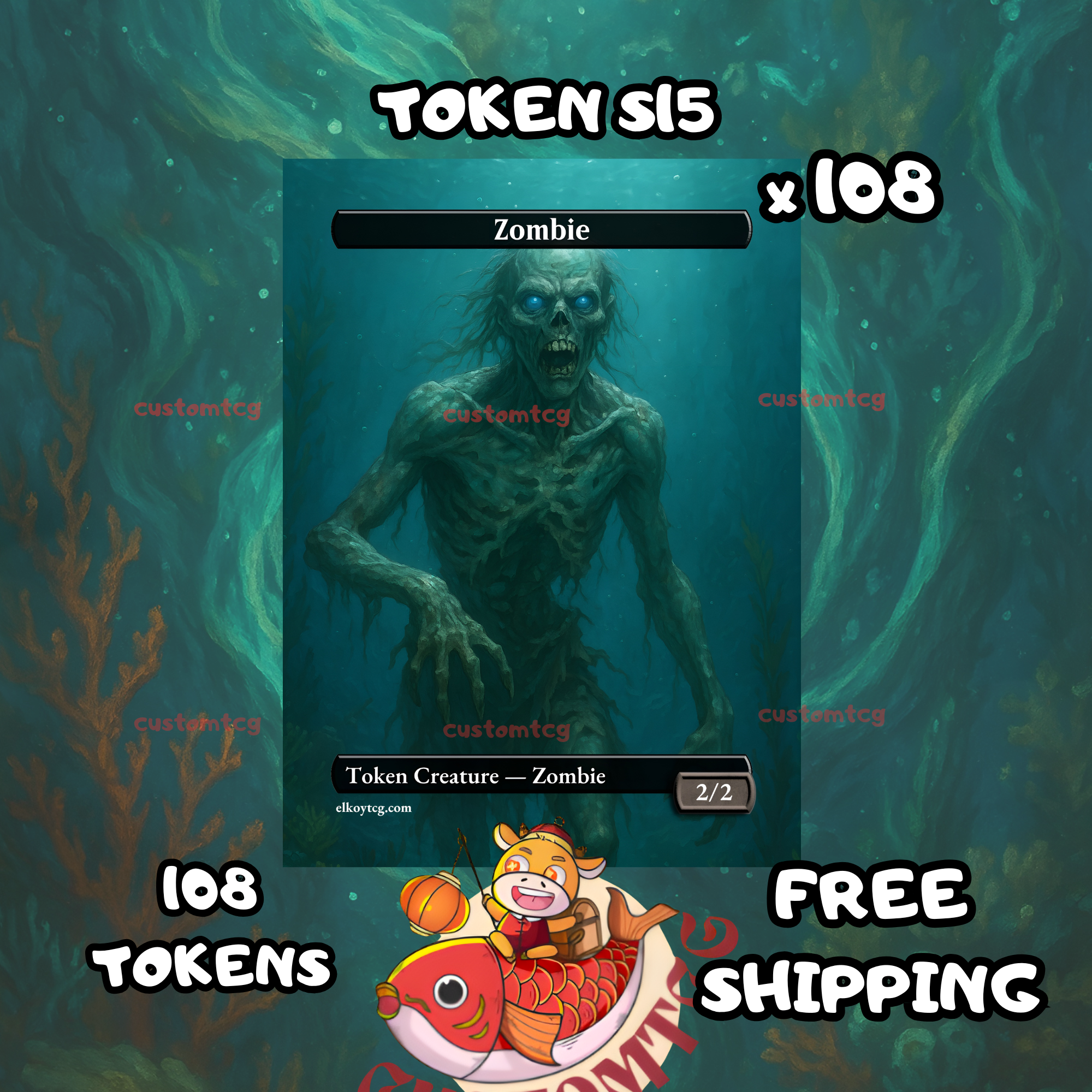 Zombie 2-2 black 108 copies - S15