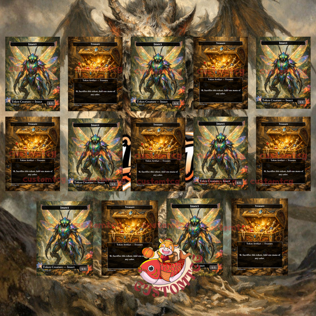 Nethroi Apex of Death Commander Deck | 100 Custom Cards + Tokens | Fantasy Art | Mutate Graveyard Abzan White Black Green Deck