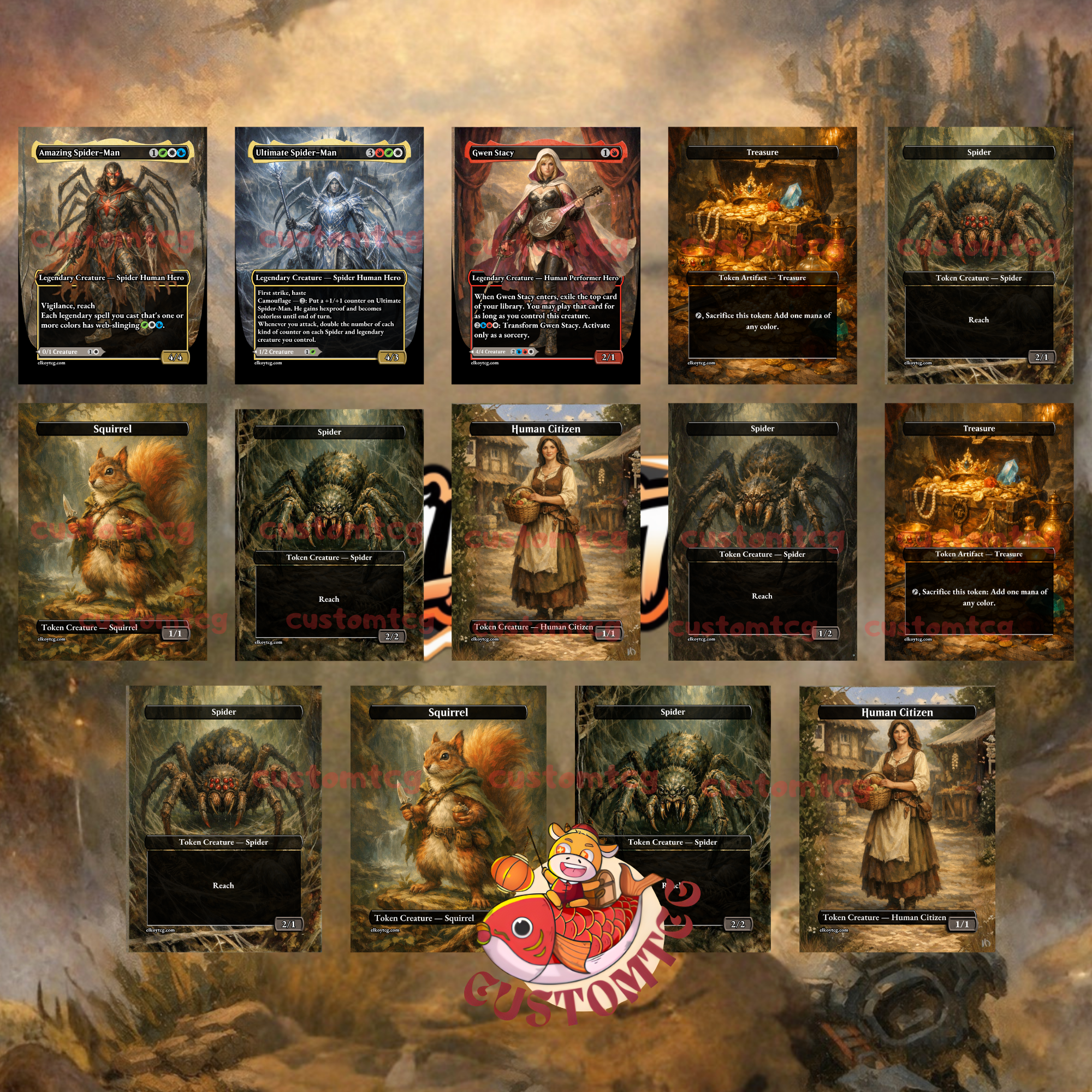 Aloy Savior of Meridian Commander Deck | 100 Custom Cards + Tokens | Sci-Fi Fantasy Art | Simic Artifact Discover