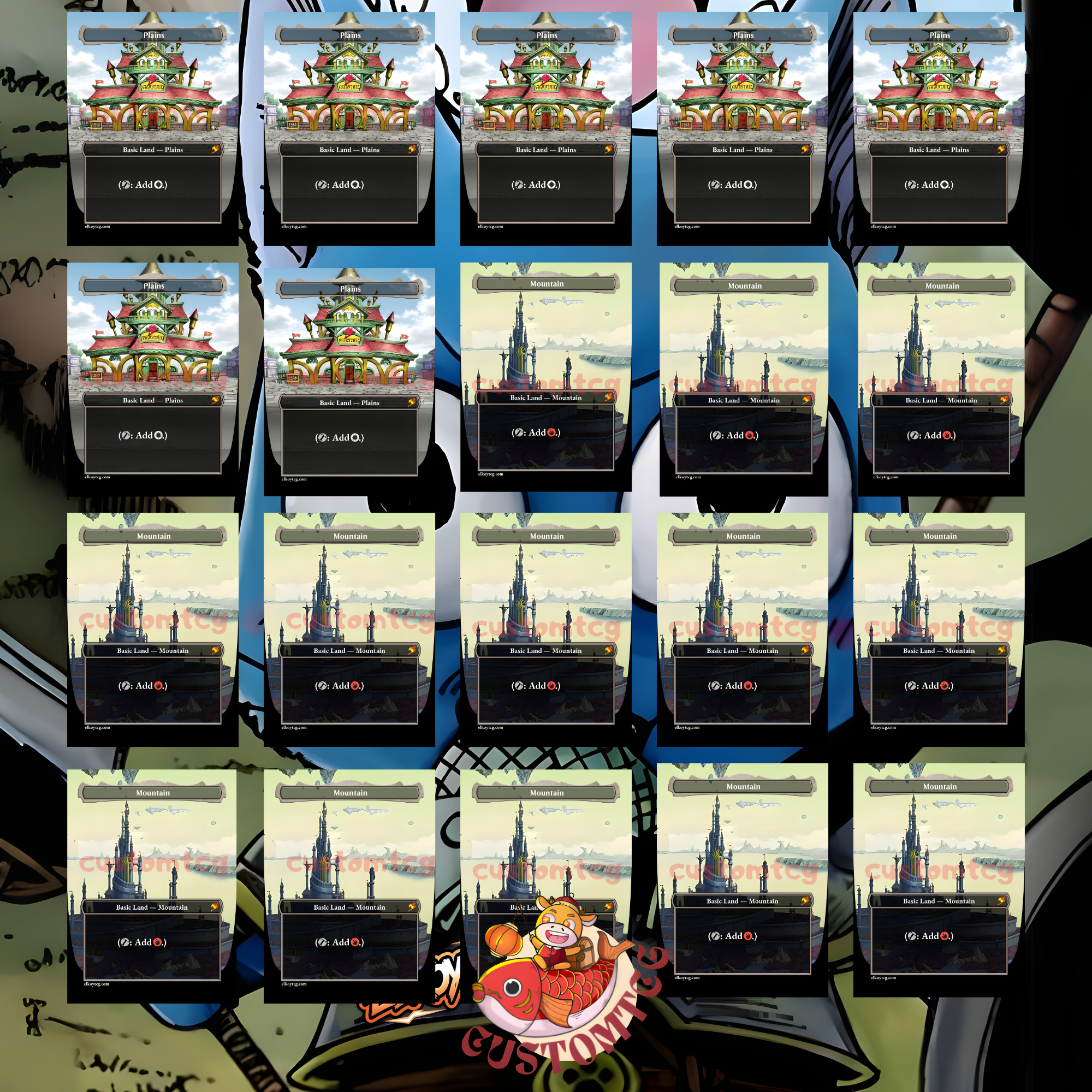 Fairy Tail Custom Commander Deck — Natsu Dragneel | Anime Proxy Deck | Fire Dragon Slayer Commander