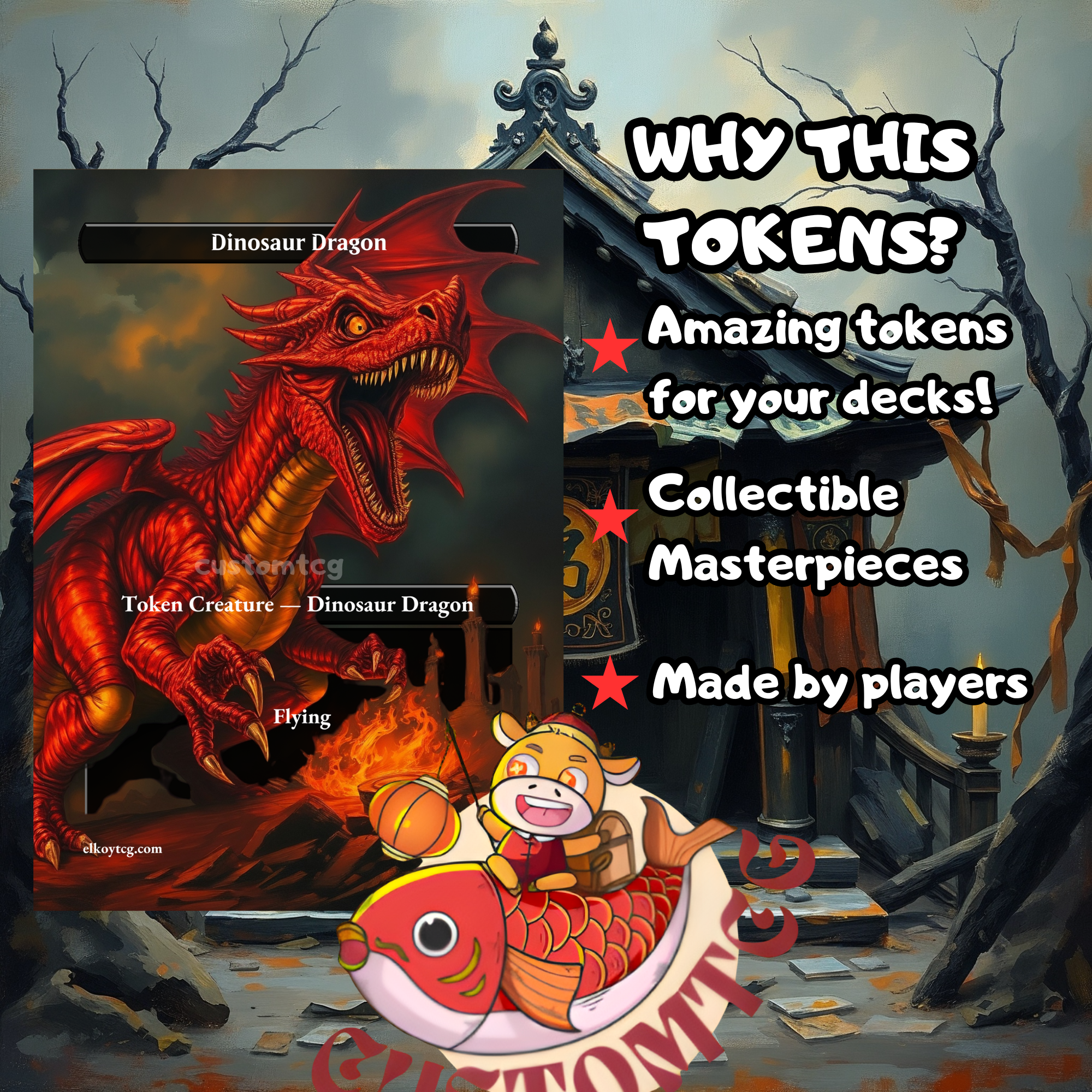 Token set 01W — Welcome pack (double-sided token bundle)