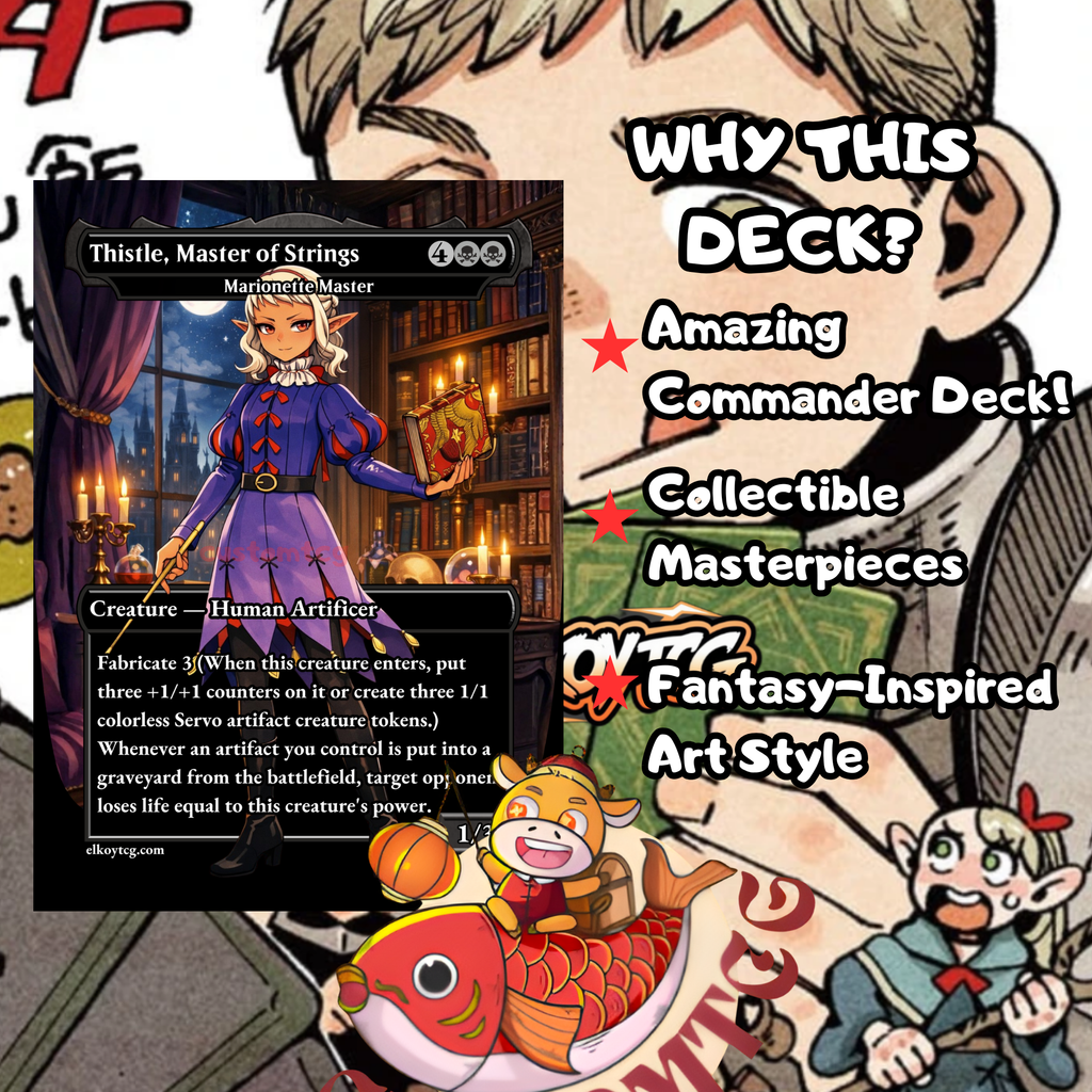 Delicious in Dungeon Custom Commander Deck — Shenshin | Dungeon Feast | Anime Proxy Deck