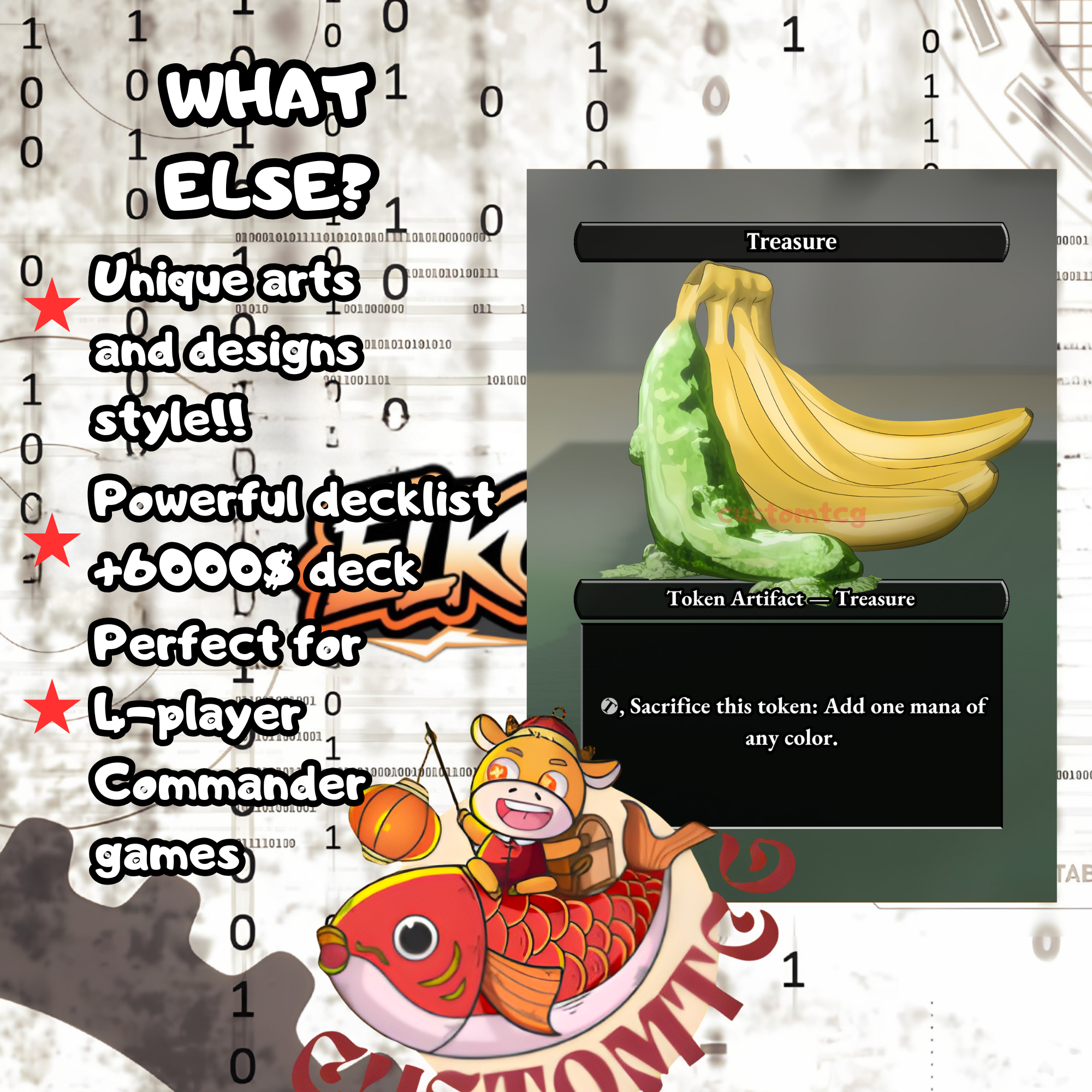 Steins;Gate Custom Commander Deck — 100 Cards + Tokens | Anime-Themed | Free Shipping