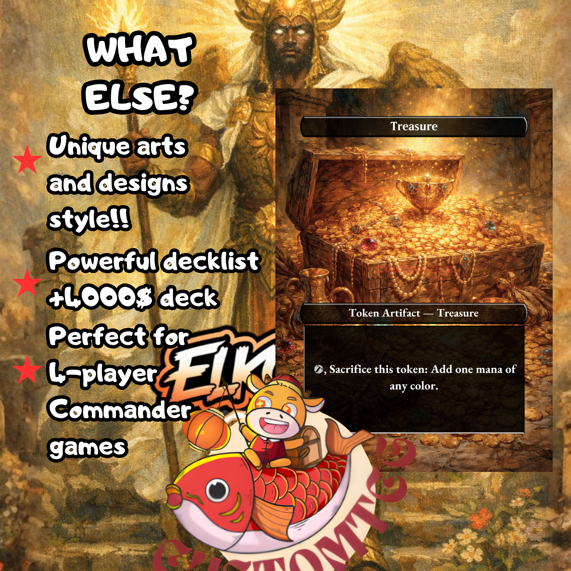 Ketramose, the New Dawn Custom Commander Deck — Exile and Graveyard Synergy | Fantasy Art Proxy Deck