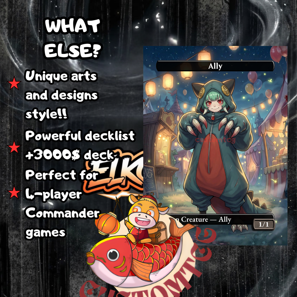 Gachiakuta Custom Commander Deck — Rudo | Cleaners vs The Pit | Anime Proxy Deck | Equipment Tribal