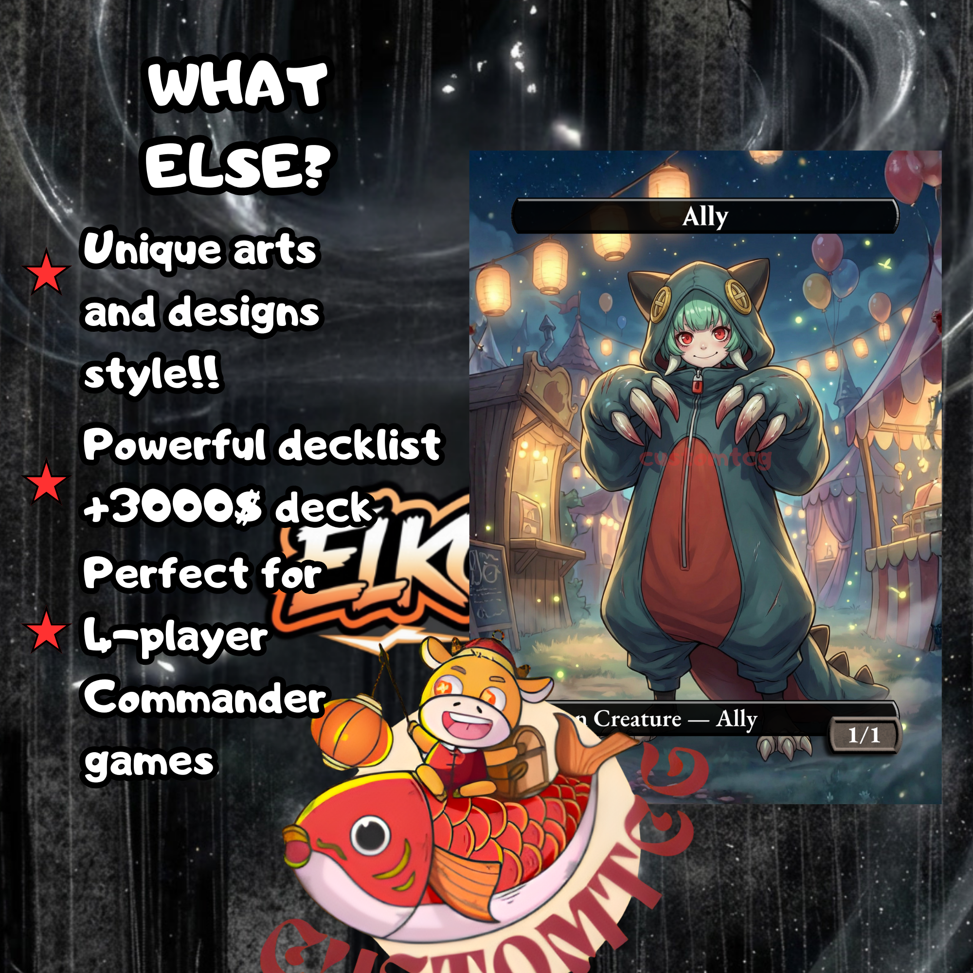 Gachiakuta Custom Commander Deck — Rudo | Cleaners vs The Pit | Anime Proxy Deck | Equipment Tribal