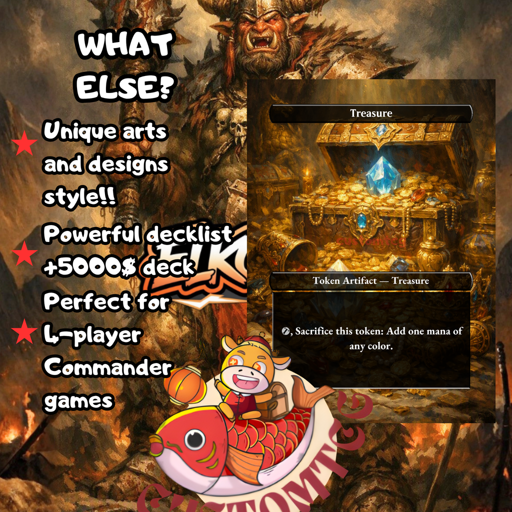 Ruric Thar, the Unbowed — Gruul (RG) Creature-Heavy Punisher Custom Deck