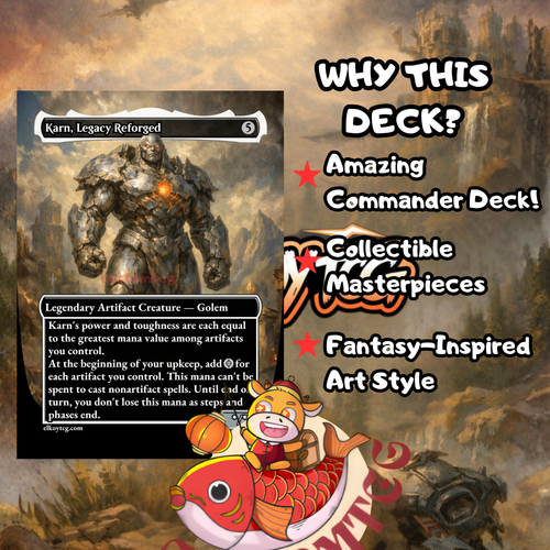 Aloy Savior of Meridian Commander Deck | 100 Custom Cards + Tokens | Sci-Fi Fantasy Art | Simic Artifact Discover