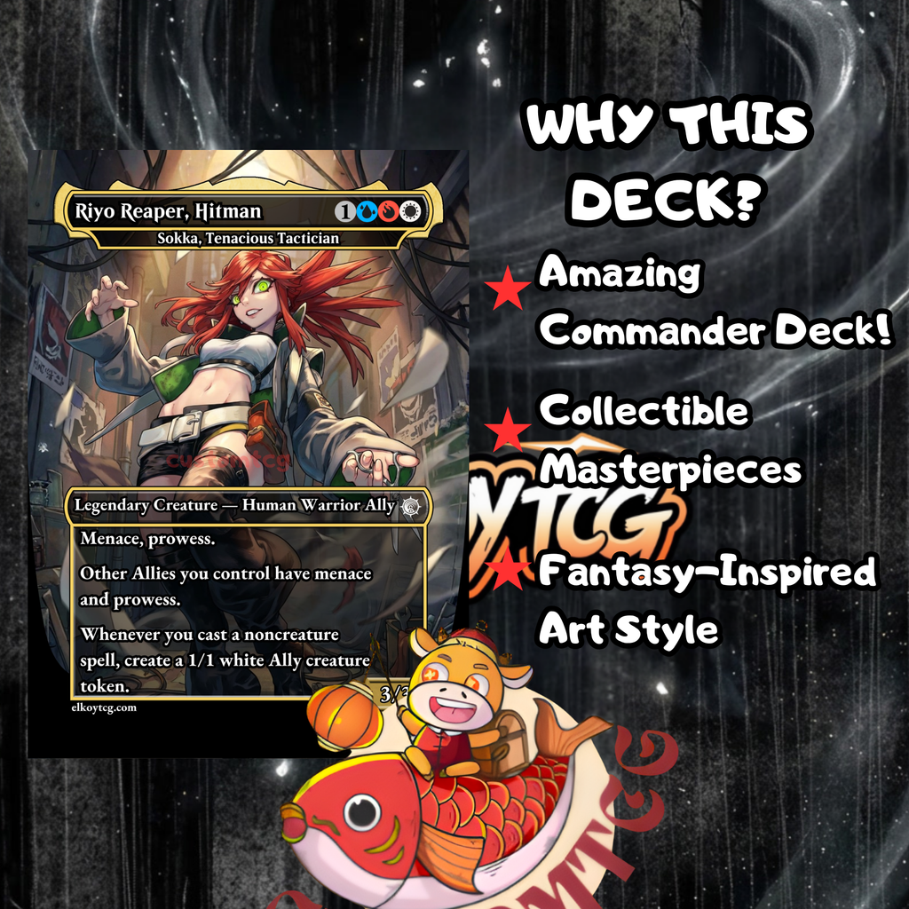 Gachiakuta Custom Commander Deck — Rudo | Cleaners vs The Pit | Anime Proxy Deck | Equipment Tribal