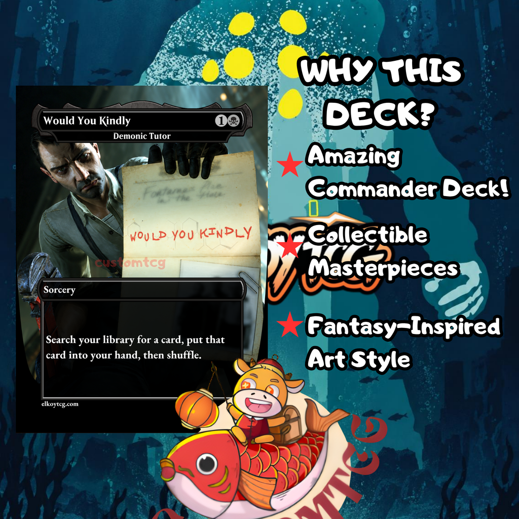 Bioshock Custom Deck | Dimir Theft, Control & Combo