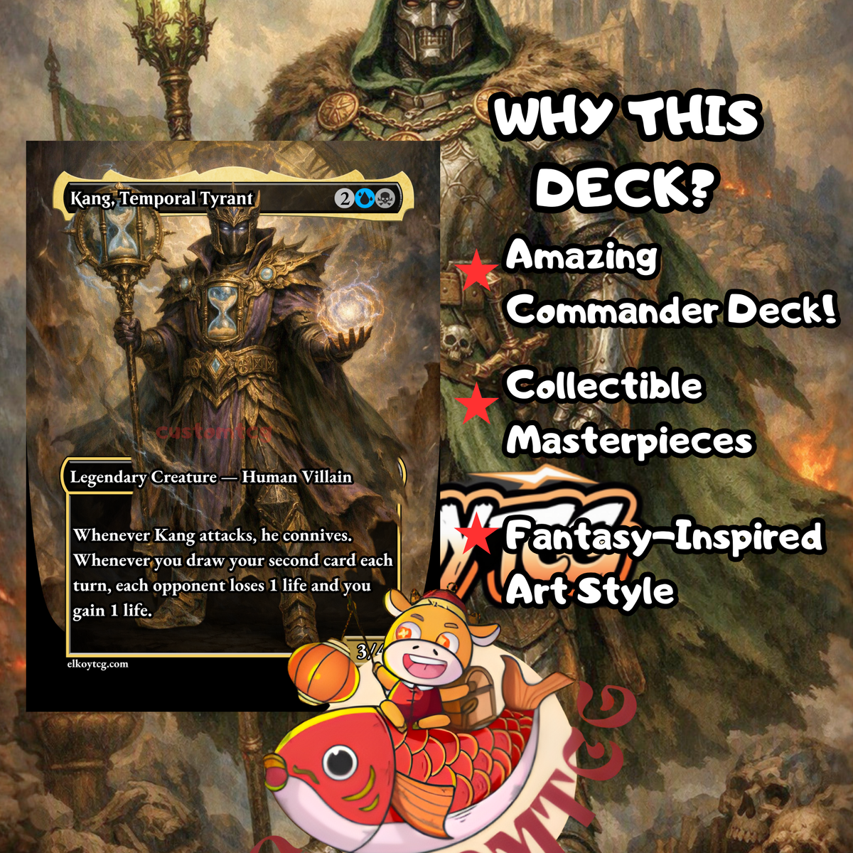 Doctor Doom, King of Latveria — Custom Deck 💀