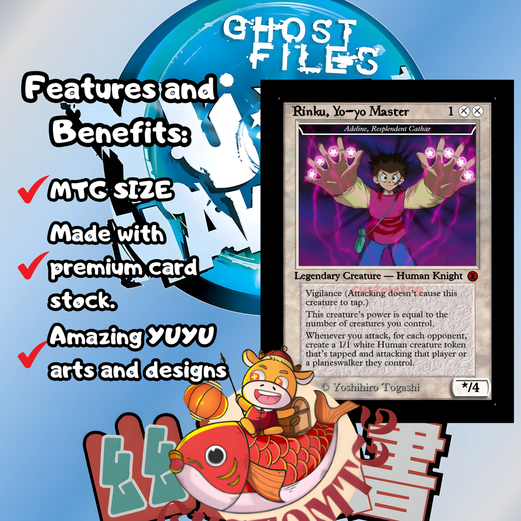 Yu Yu Hakusho Custom Commander Deck — Yusuke Urameshi | Spirit Detective | Anime Proxy Deck